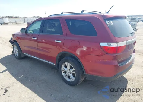 2013 Dodge Durango Crew from USA, damaged, VIN 1C4RDJDG0DC686585